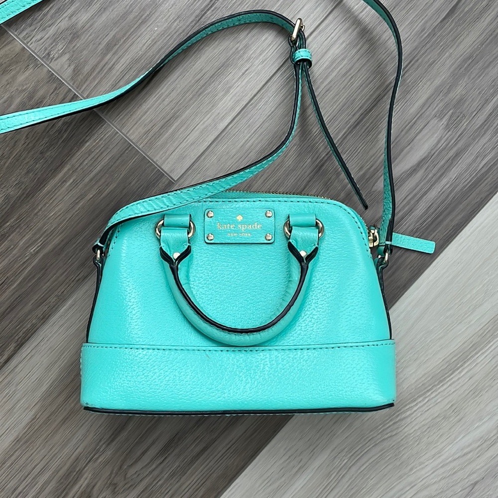 Mini turquoise Kate Spade Wellesley bag ♠️